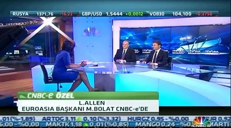 CNBC Euroasia interview with Laurence Allen